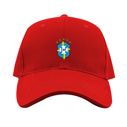 Brazil National Soccer Team Dad Baseball Cap Hat