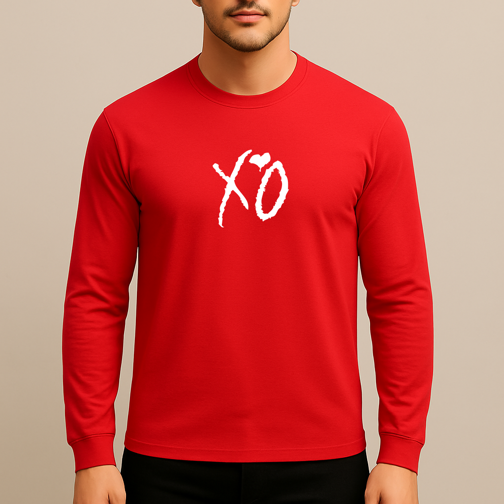 Men’s The Weeknd XO Music Long Sleeve T-Shirt
