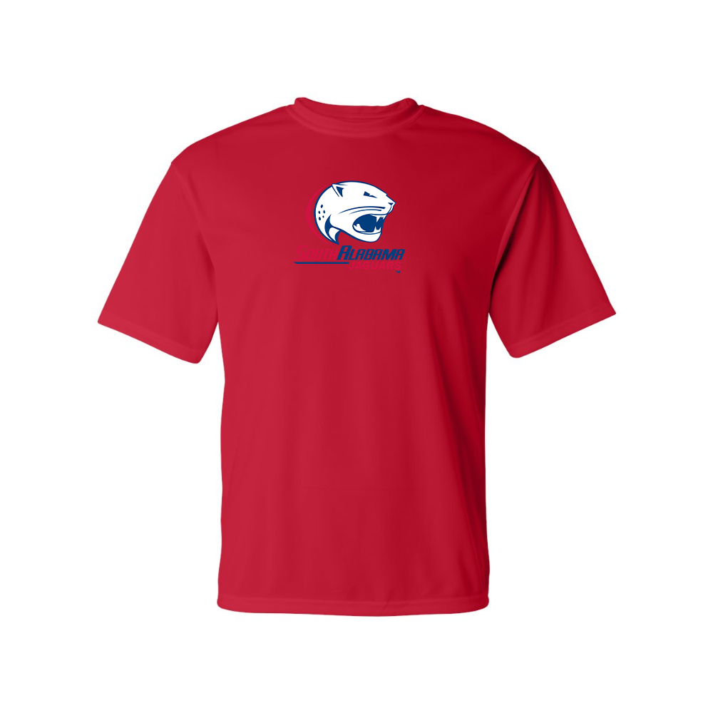 Men's South Alabama Jaguars Logo Polyester T-Shirt