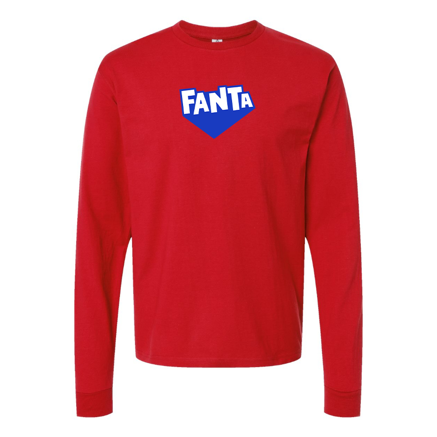 Men's Fanta Logo Long Sleeve T-Shirt
