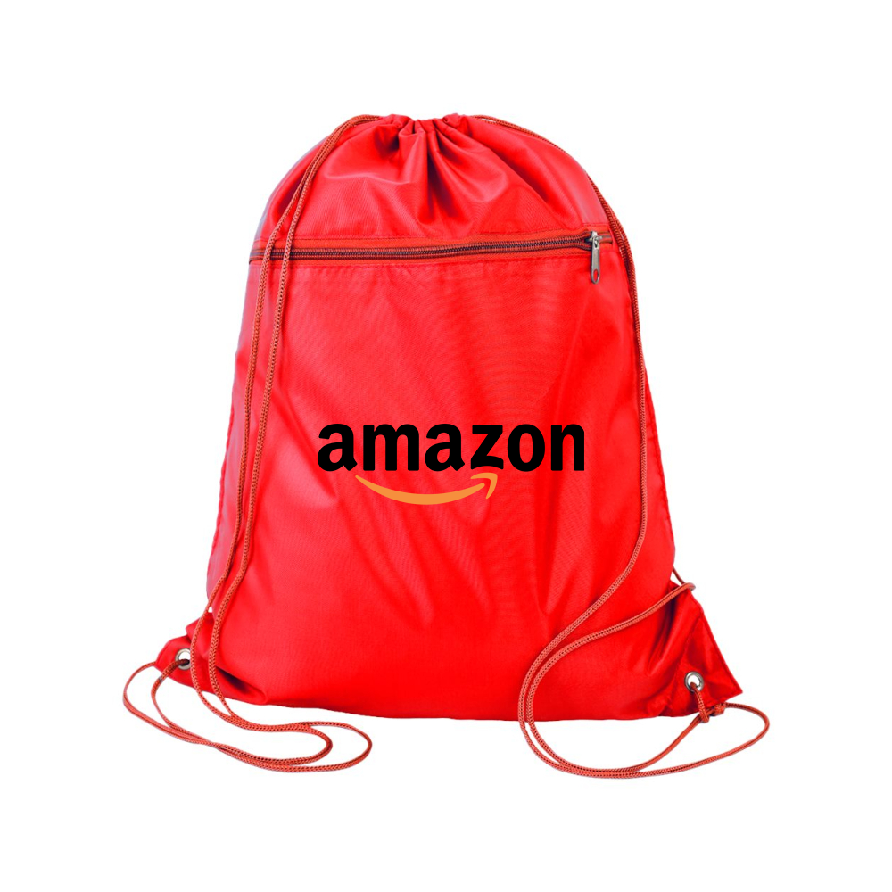 Amazon Logo Q-Tees - Polyester Cinchpack