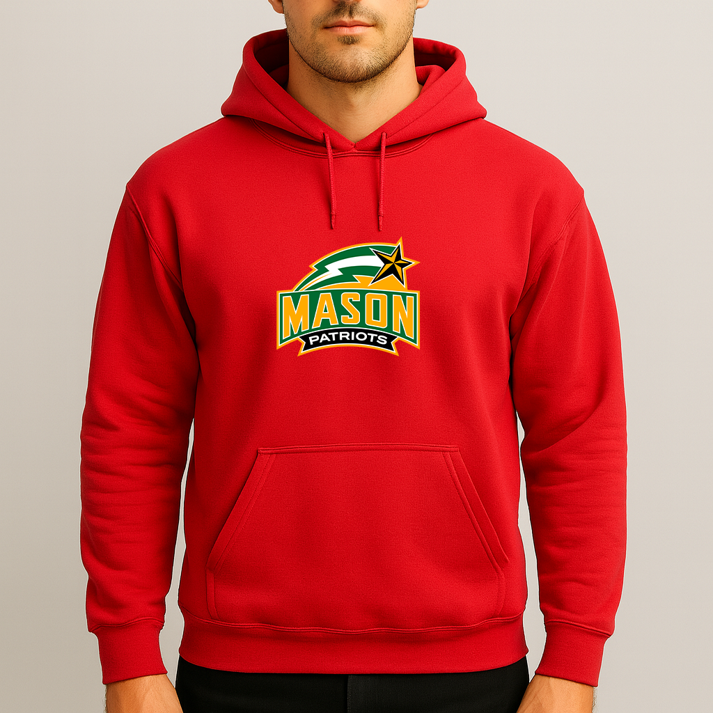 Men's George Mason Patriots Logo Pullover Hoodie