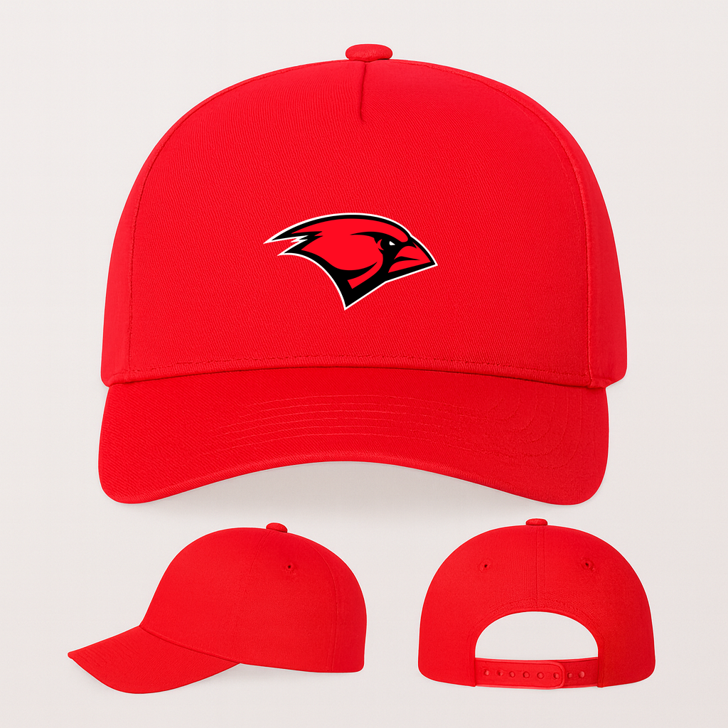 Incarnate Word Cardinals Logo Five Panel Twill Snapback Cap