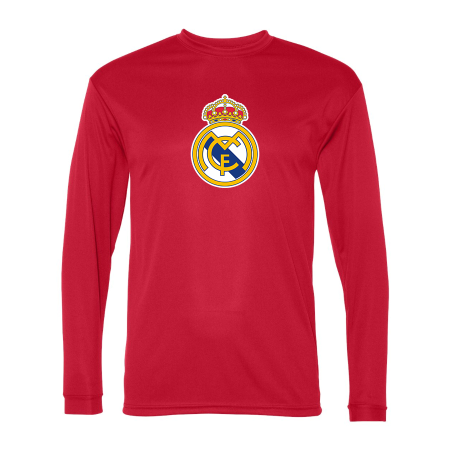 Men’s  Real Madrid Soccer   - C2 Sport - Performance Long Sleeve T-Shirt - 5104