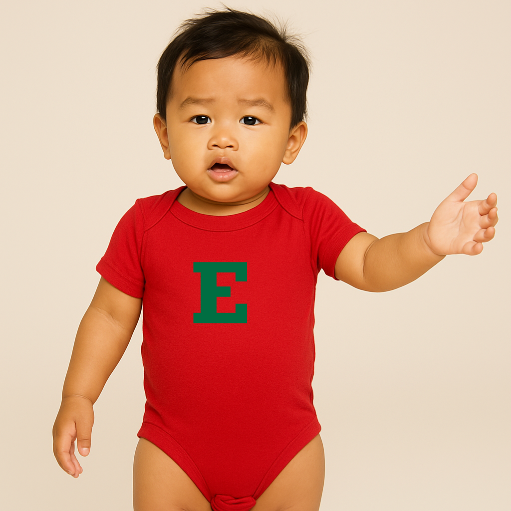 Eastern Michigan Eagles Logo Baby Romper Onesie