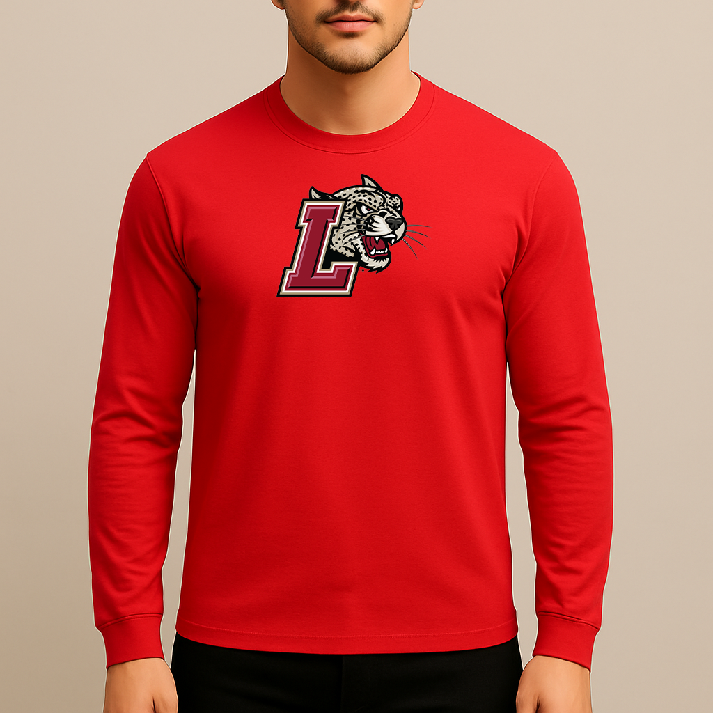 Men's Lafayette Leopards Logo Long Sleeve T-Shirt