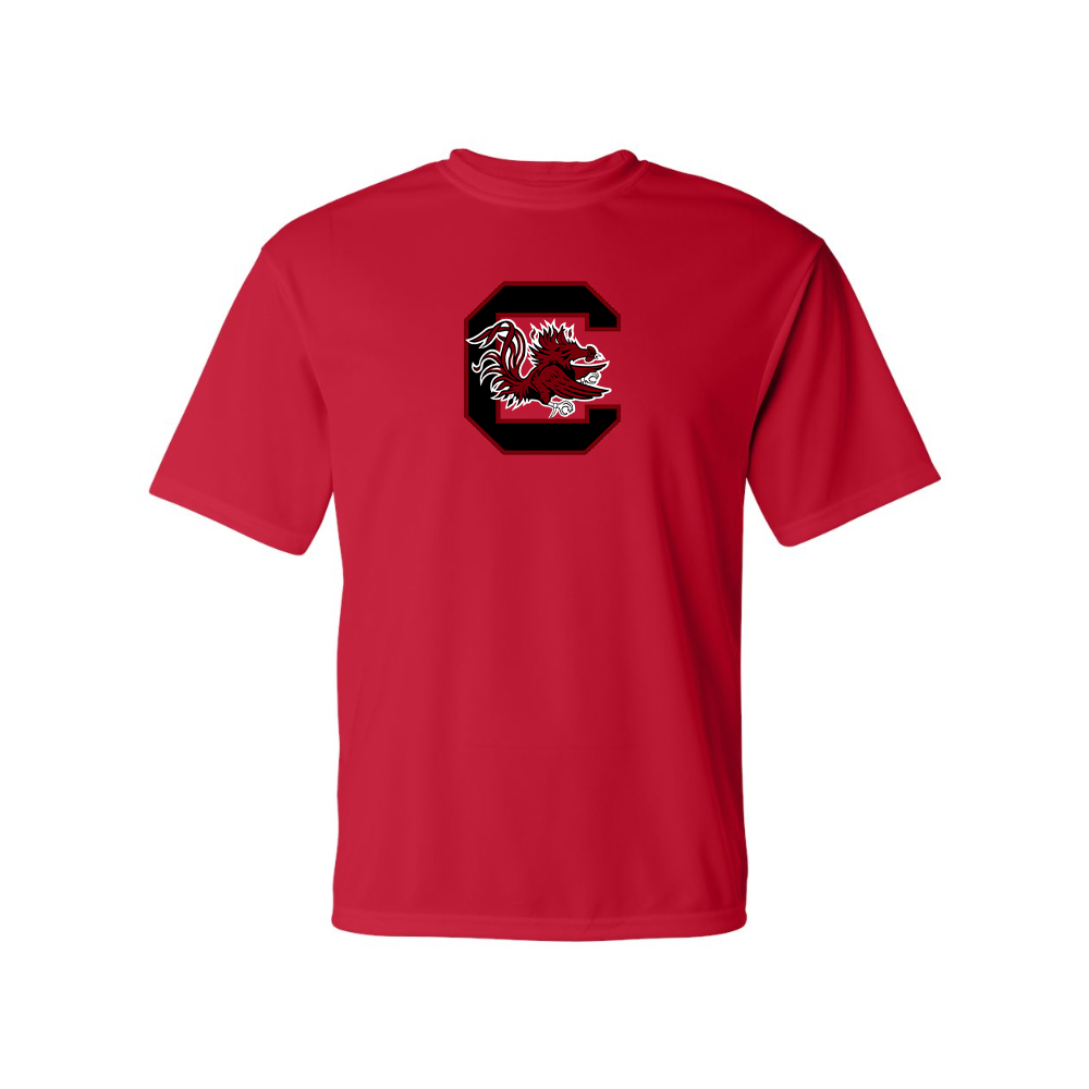 Men's South Carolina Gamecocks Logo Polyester T-Shirt