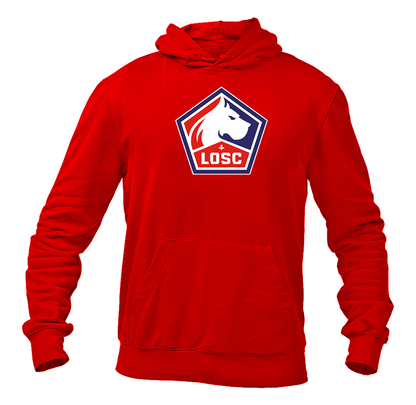 Men's Lille Olympique FC Pullover Hoodie