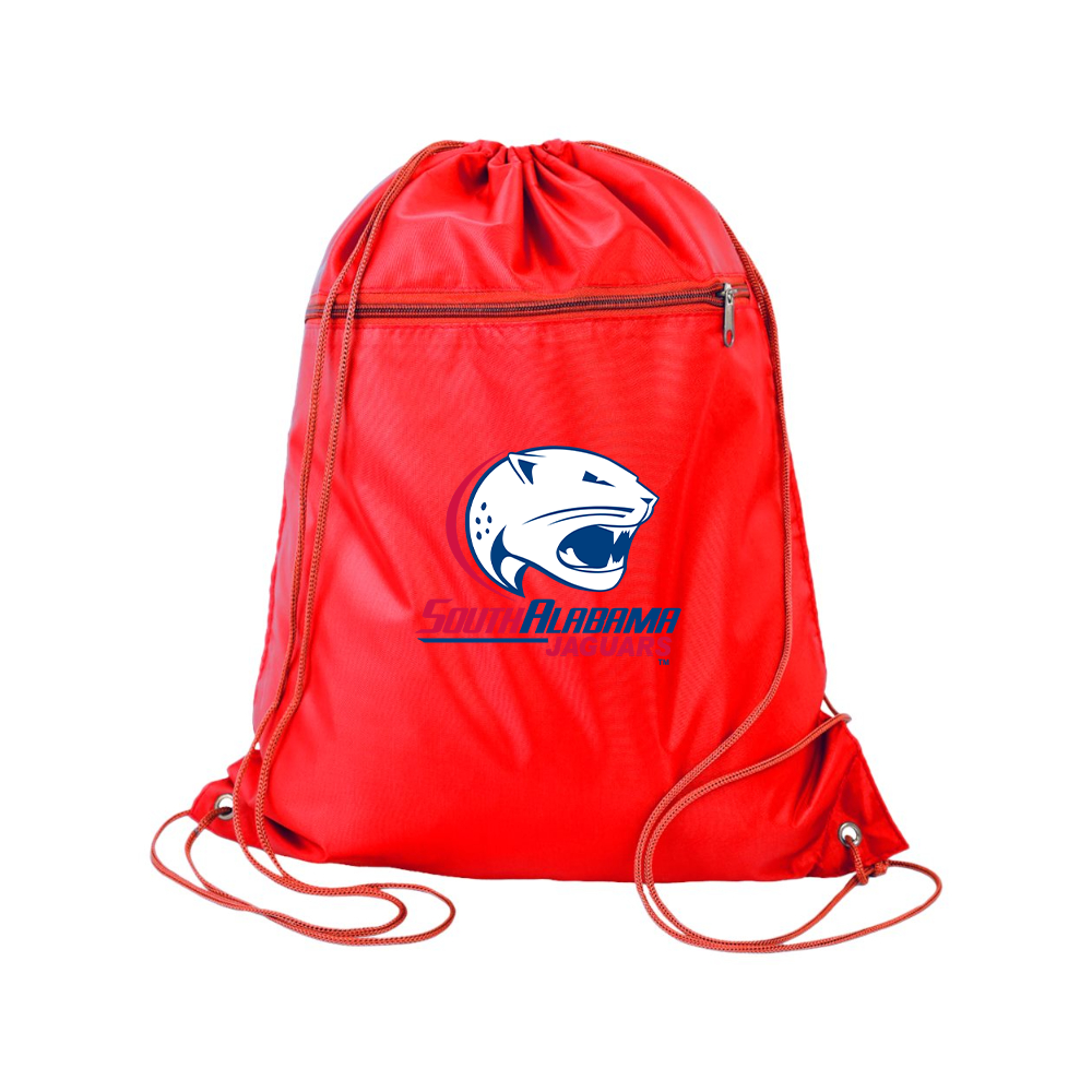 South Alabama Jaguars Logo Q-Tees - Polyester Cinchpack
