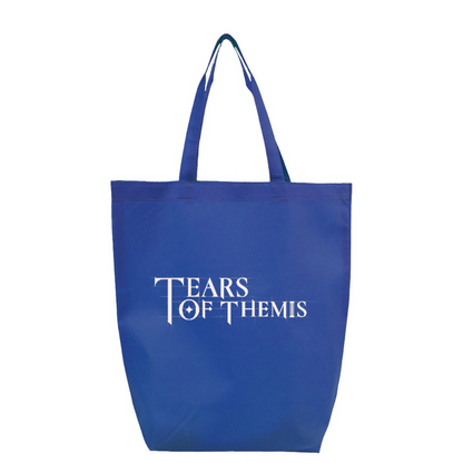 Tear Of Themis Logo Q-Tees Non-Woven Gusset Bottom Tote