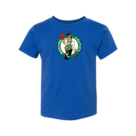 Boston Celtics Logo BELLA  CANVAS Toddler Jersey Tee