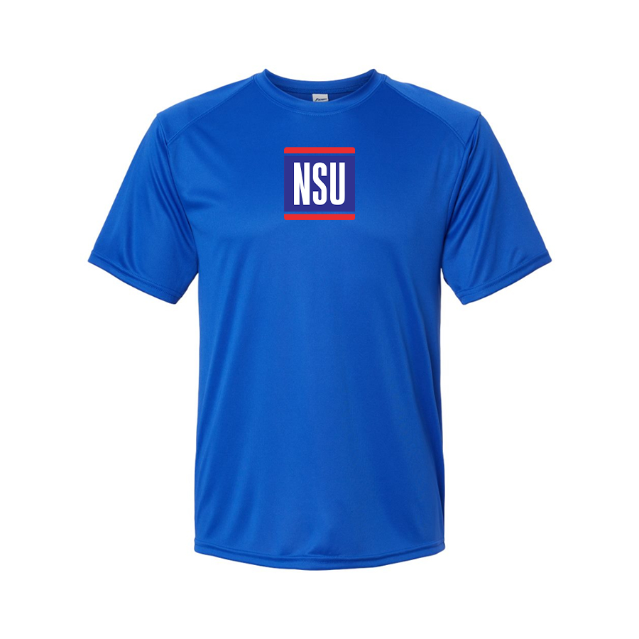 Men's NSU Logo Polyester T-Shirt