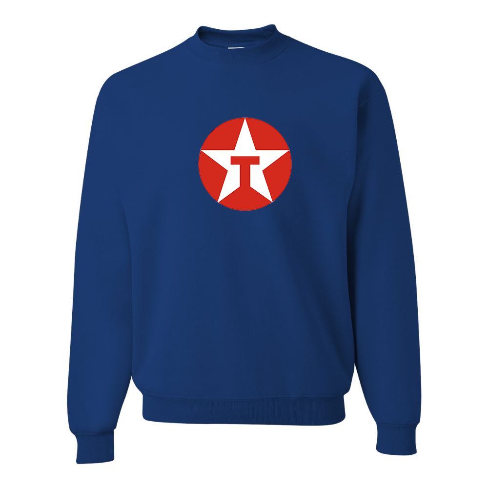 Men's Texaco Logo  JERZEES NuBlend Crewneck Sweatshirt