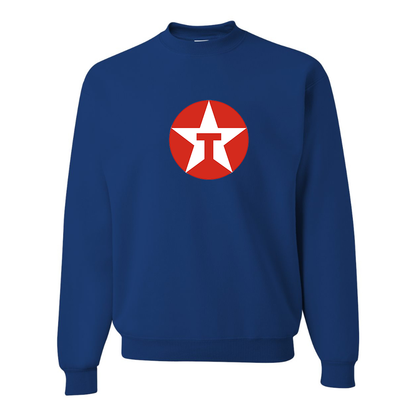 Men's Texaco Logo  JERZEES NuBlend Crewneck Sweatshirt