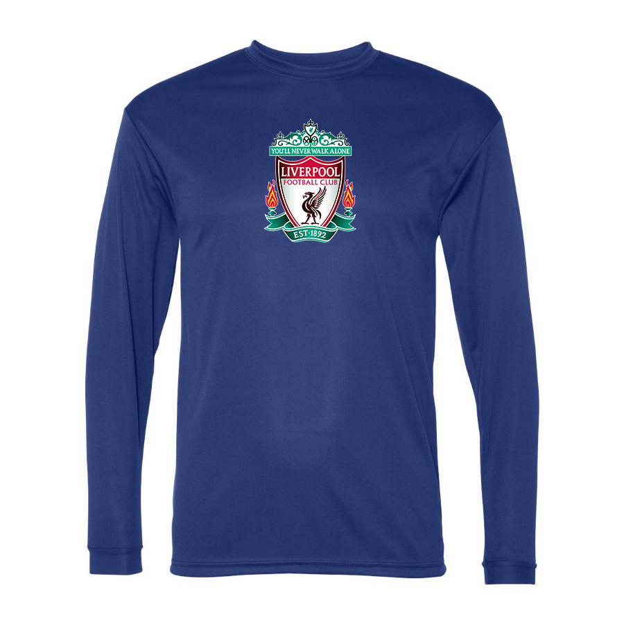 Men’s Liverpool Football Club Est.1892  - C2 Sport - Performance Long Sleeve T-Shirt - 5104