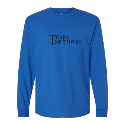 Men's Tear Of Themis Logo Gildan Heavy Cotton Long Sleeve T-Shirt