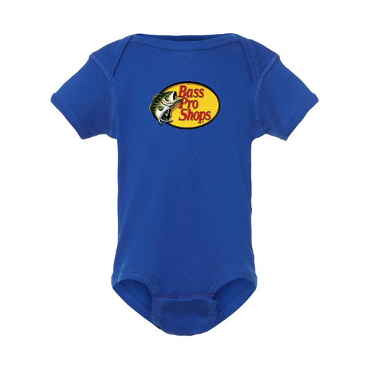 Bass Pro Shops Logo Rabbit Skins Infant Baby Rib Bodysuit