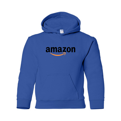 Youth Amazon Logo Gildan Heavy Blend  Hooded Sweatshirt