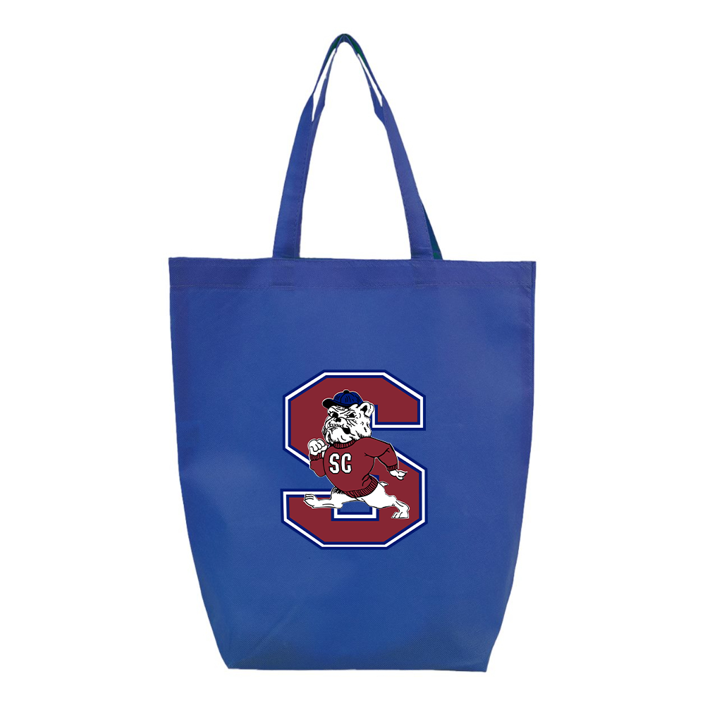 South Carolina State Bulldogs Logo Q-Tees Non-Woven Gusset Bottom Tote