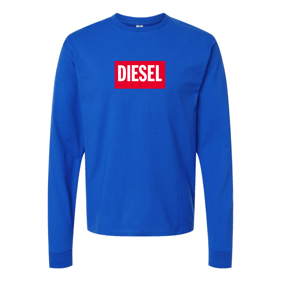 Men's Diesel Logo Long Sleeve T-Shirt