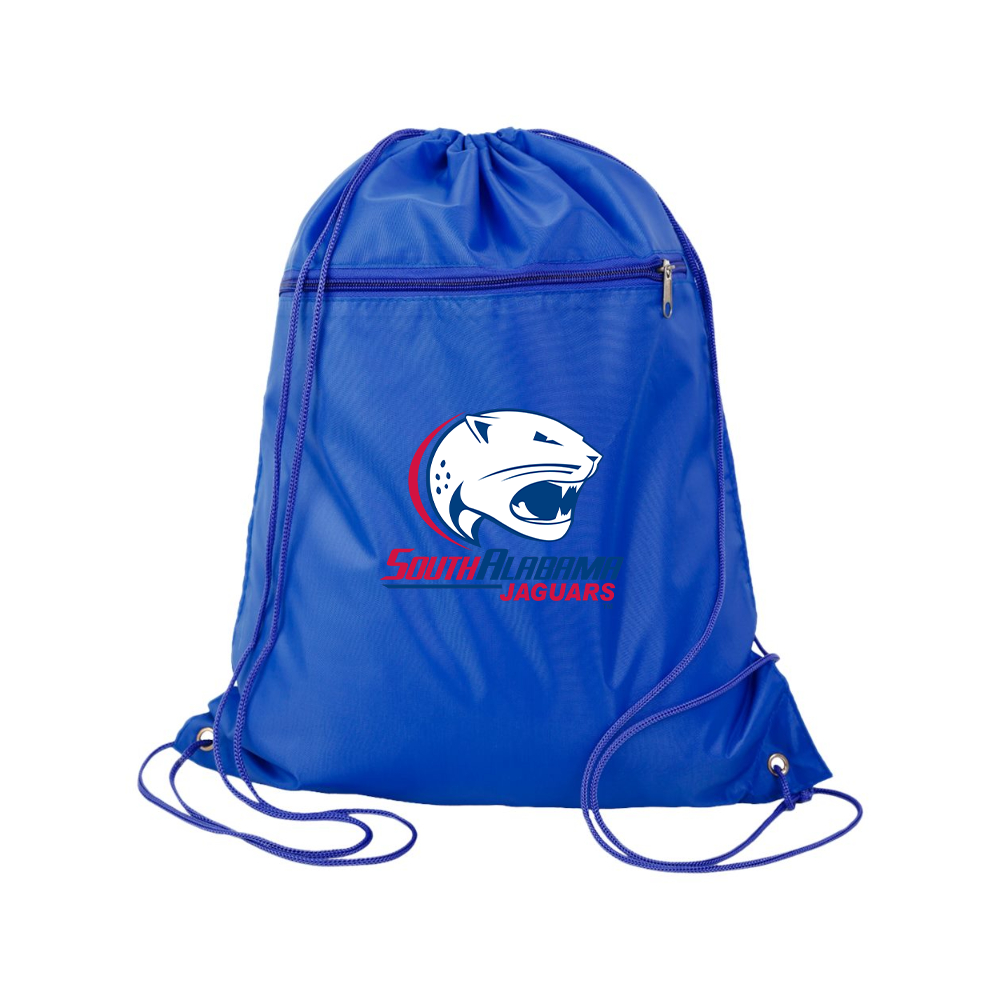 South Alabama Jaguars Logo Q-Tees - Polyester Cinchpack