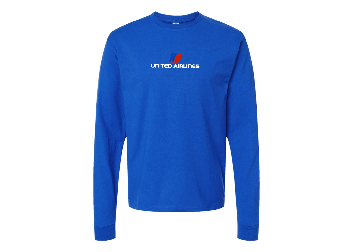 Youth United Airlines Logo Cotton Long Sleeve T-Shirt