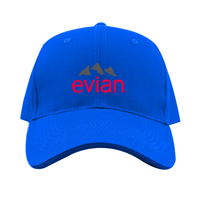 Evian Logo Dad Baseball Cap Hat