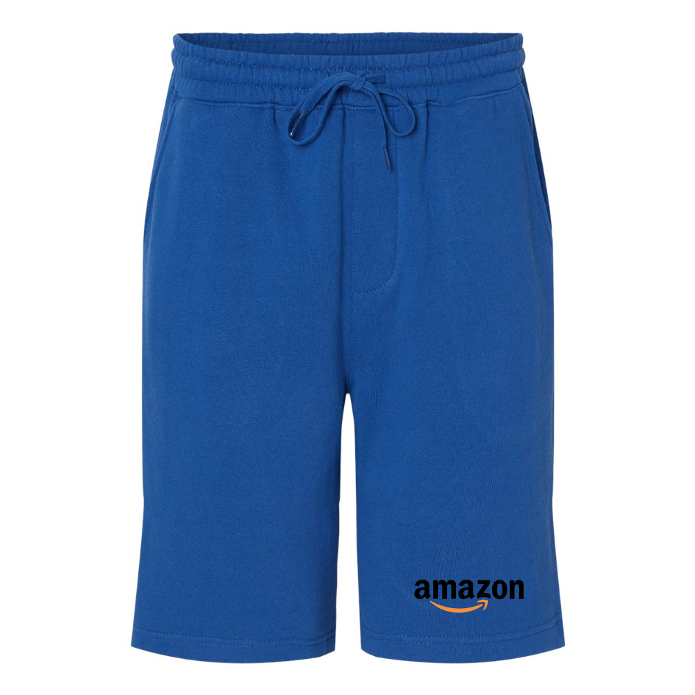 Men's Amazon Logo Independent Trading Co Midweight Fleece Shorts