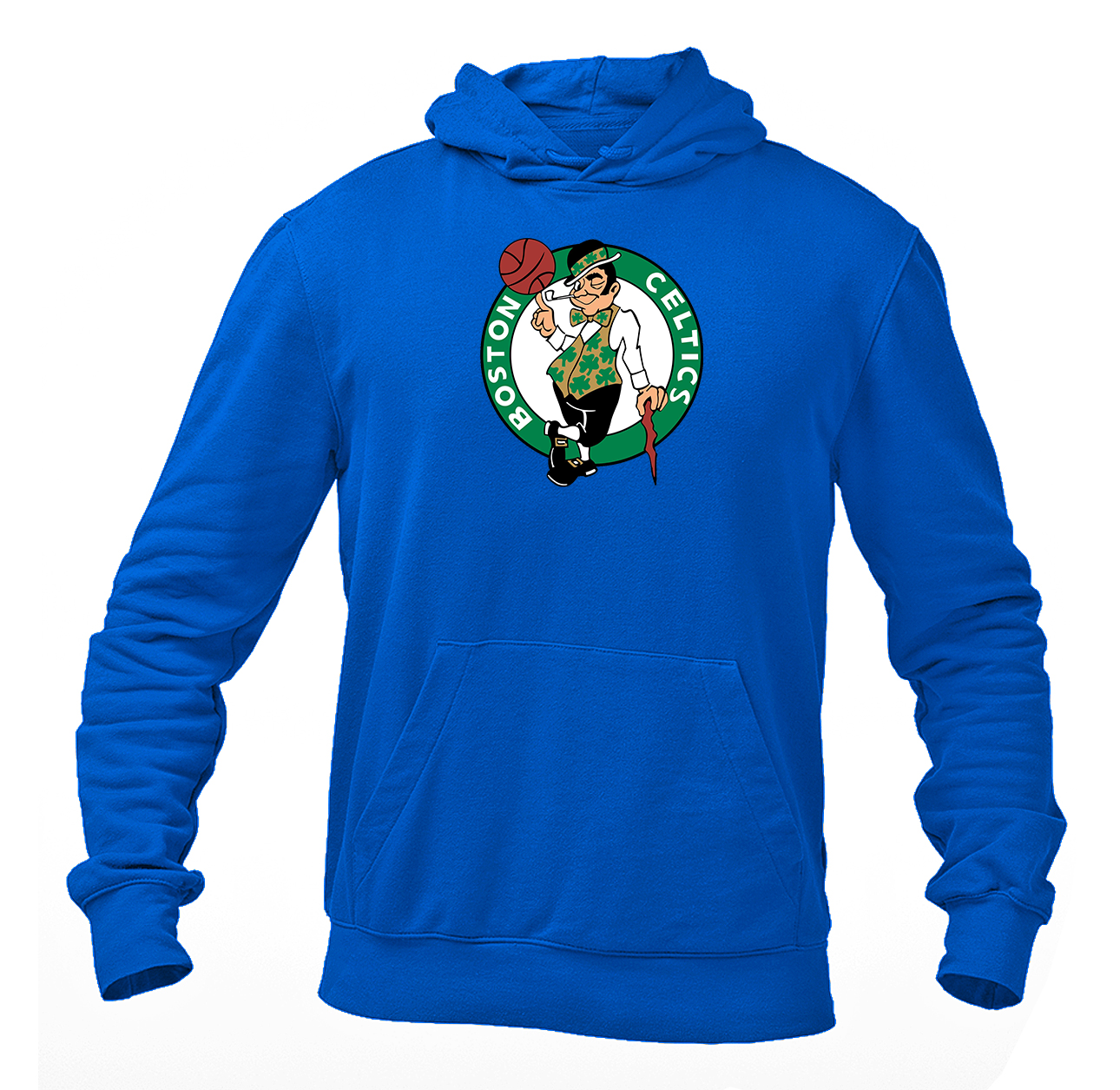 Men's Boston Celtics Logo Gildan  Heavy Blend Hooded Sweatshirt