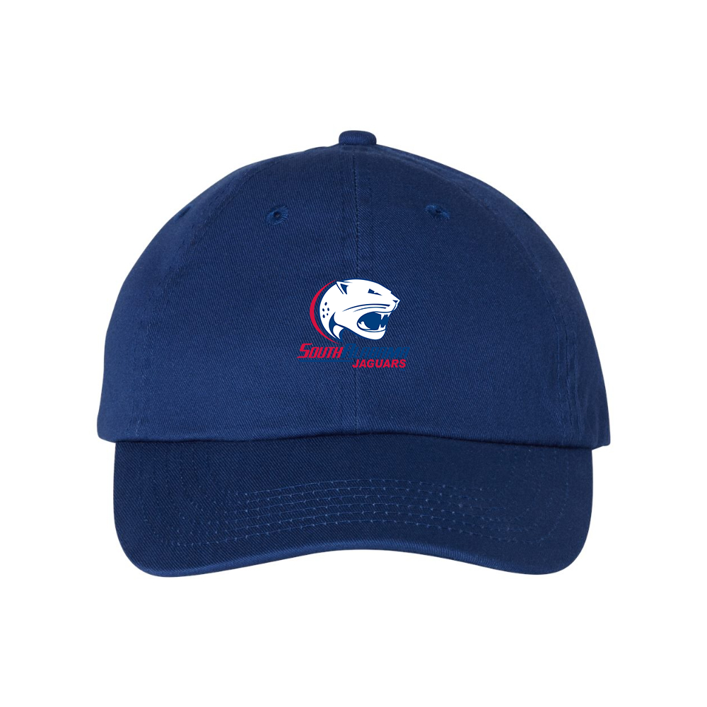South Alabama Jaguars Logo Valucap Adult Bio-Washed Classic Dad Hat