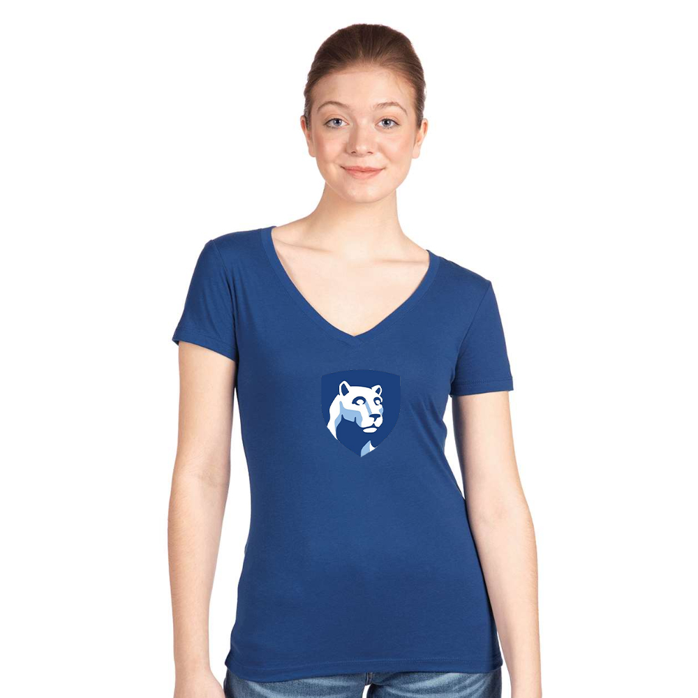 Women's Penn State Symbol  Next Level V-Neck T-Shir