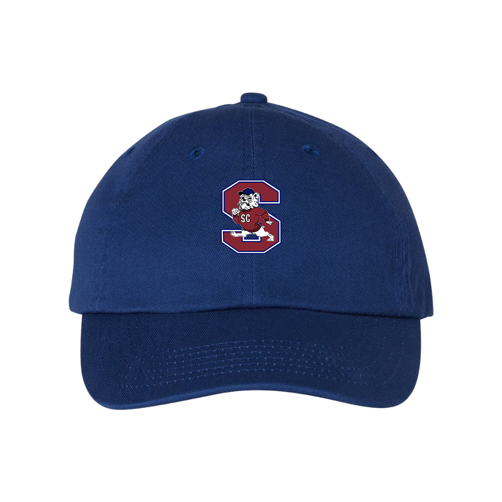 South Carolina State Bulldogs Logo  Valucap Adult Bio-Washed Classic Dad Hat