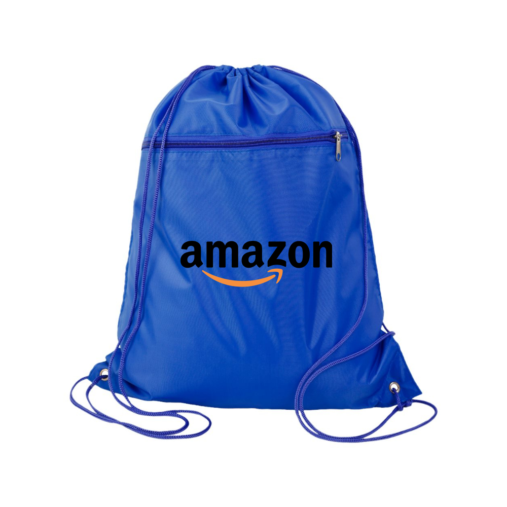 Amazon Logo Q-Tees - Polyester Cinchpack