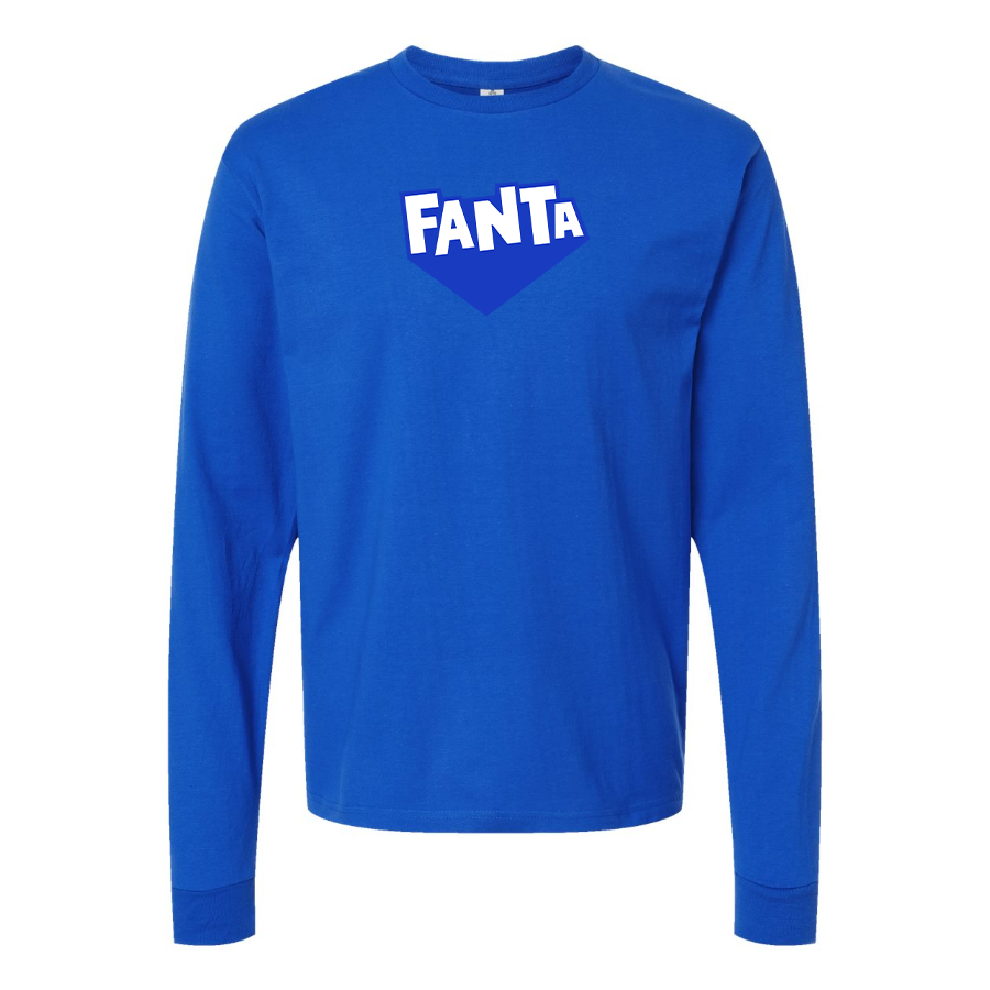 Youth Fanta Logo Cotton Long Sleeve T-Shirt