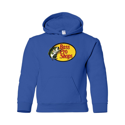 Youth Bass Pro Shops Logo Gildan Heavy Blend  Hooded Sweatshirt