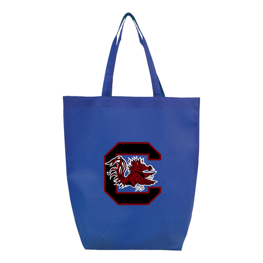 South Carolina Gamecocks Logo Q-Tees Non-Woven Gusset Bottom Tote