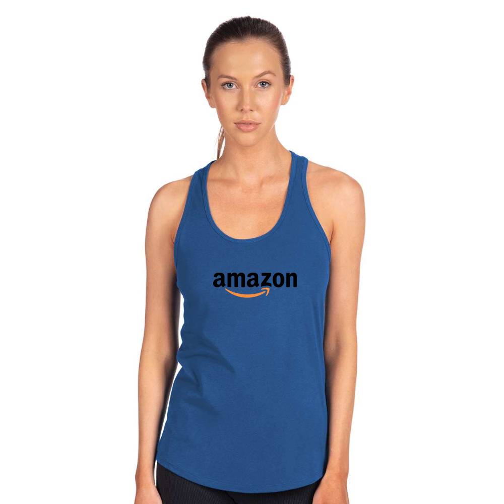 Women's Amazon Logo Next Level Ideal Racerback Tank