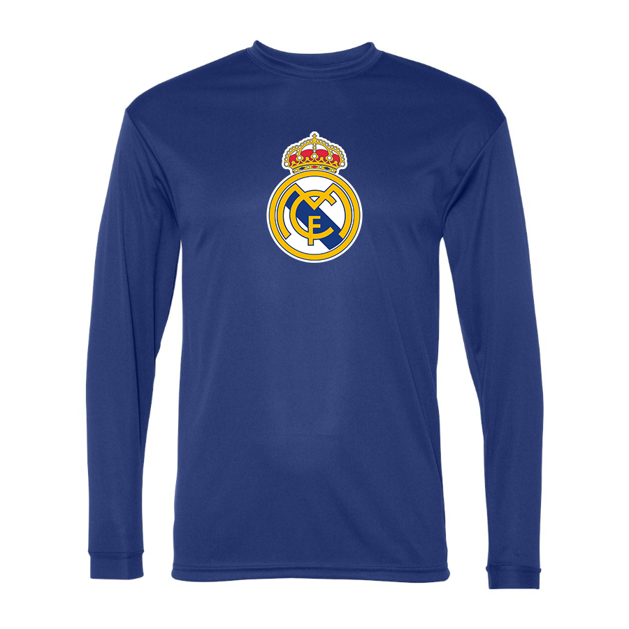 Men’s  Real Madrid Soccer   - C2 Sport - Performance Long Sleeve T-Shirt - 5104