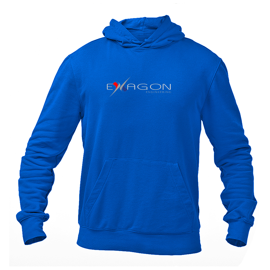 Men's Exagon Engineering Logo Pullover Hoodie