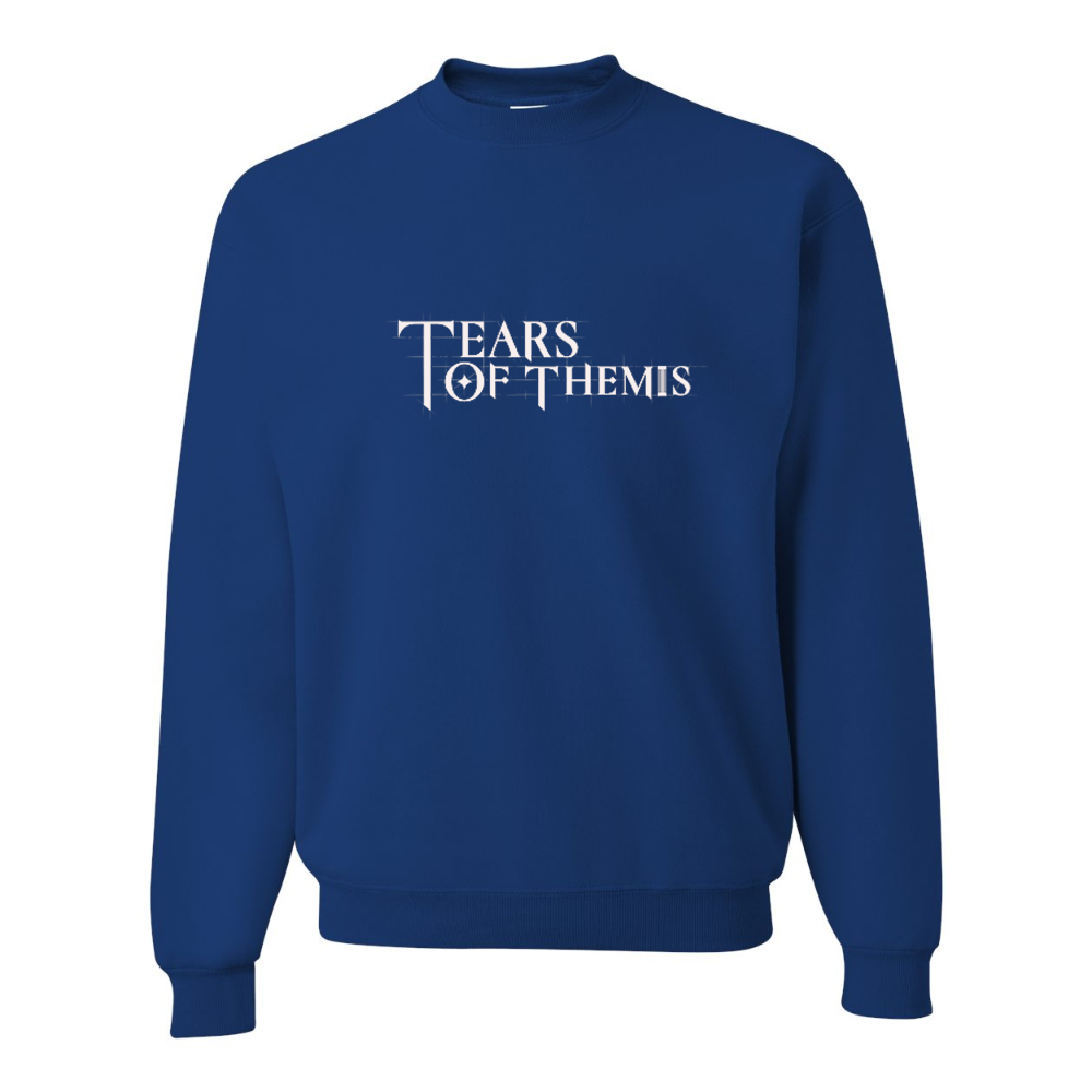 Men's Tear Of Themis Logo JERZEES NuBlend Crewneck Sweatshirt