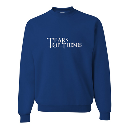 Men's Tear Of Themis Logo JERZEES NuBlend Crewneck Sweatshirt
