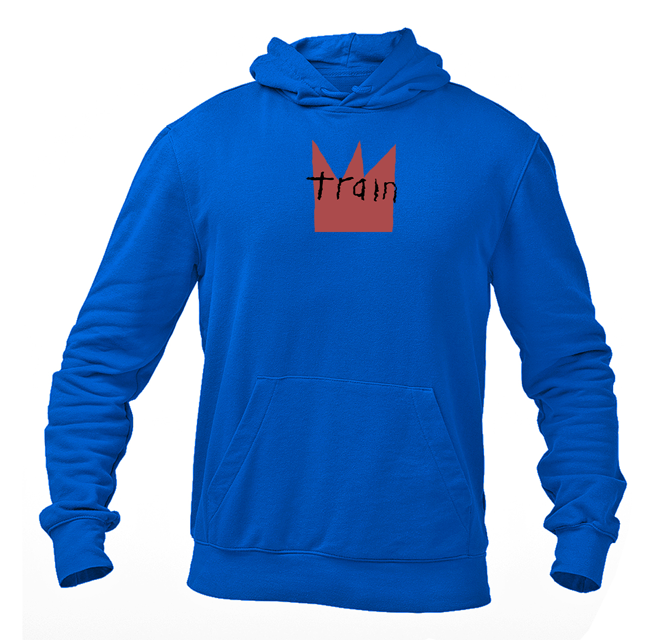 Men's Train Logo Pullover Hoodie
