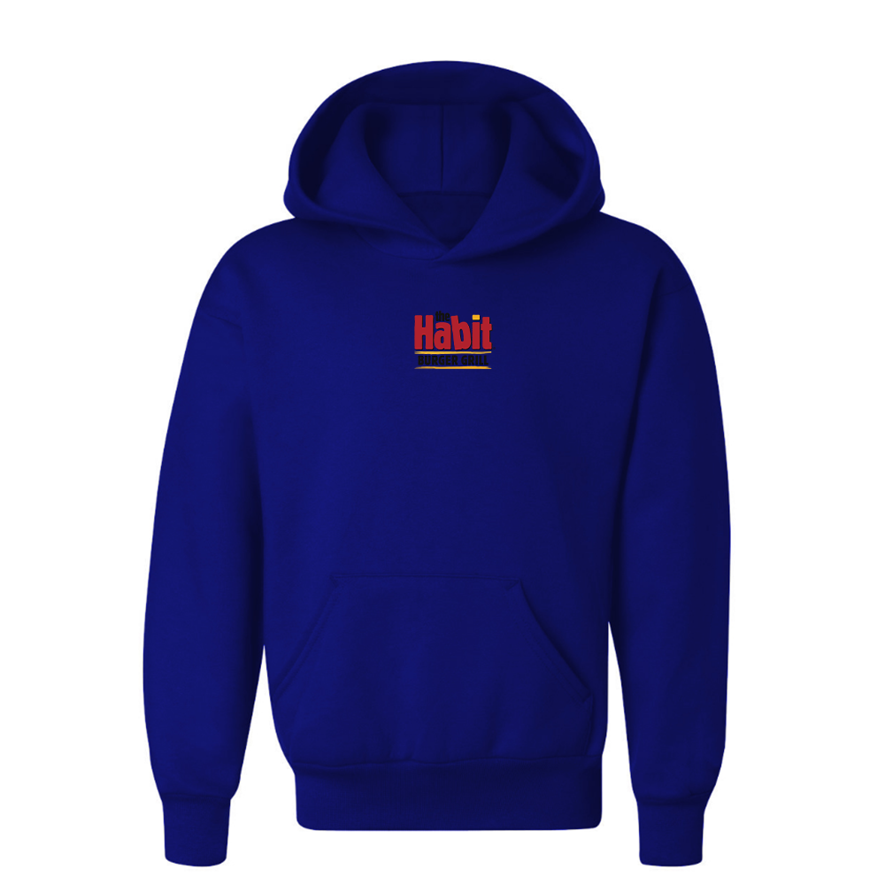 Youth The Habit Burger Grill Logo Pullover Hoodie
