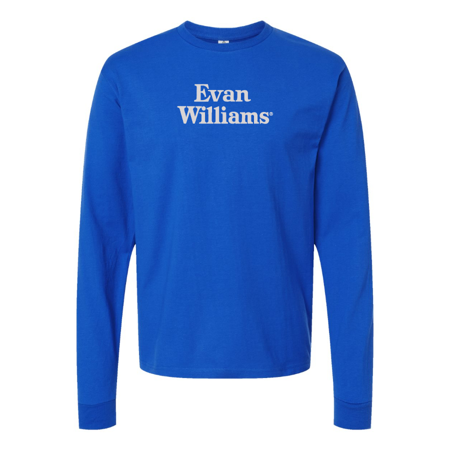 Youth Evan Williams Logo Cotton Long Sleeve T-Shirt
