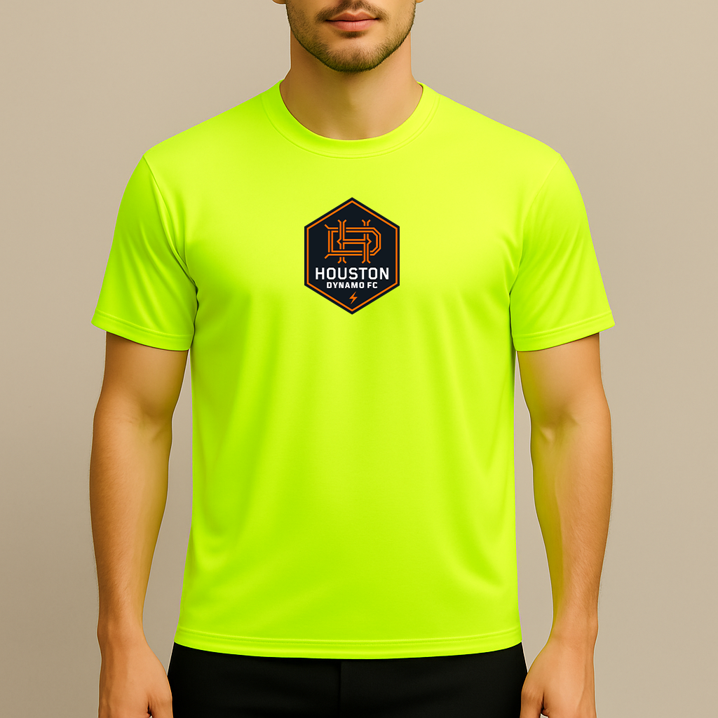 Men's Houston Dynamo FC Soccer Polyester T-Shirt
