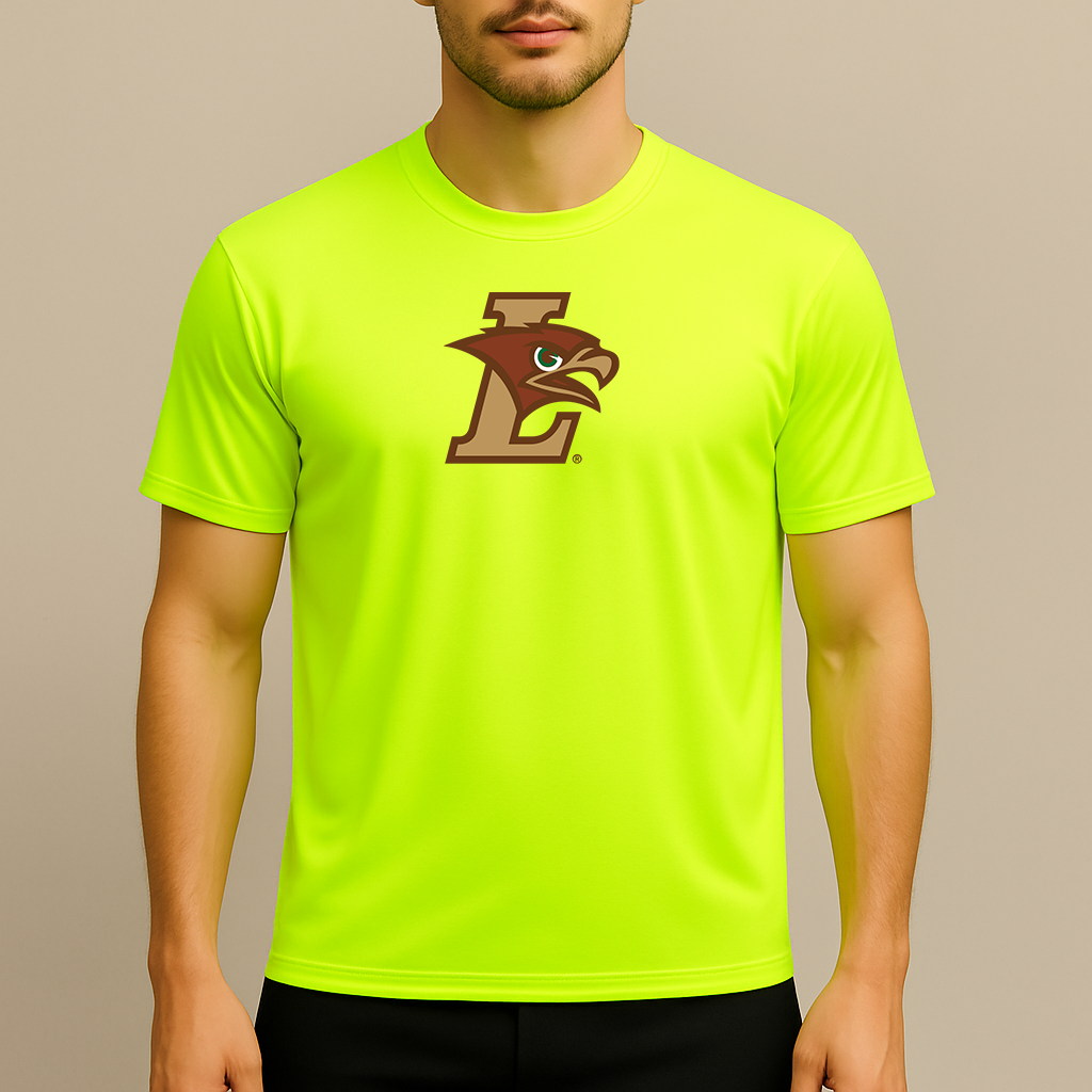 Men's Lehigh Mountain Hawks Logo Polyester T-Shirt