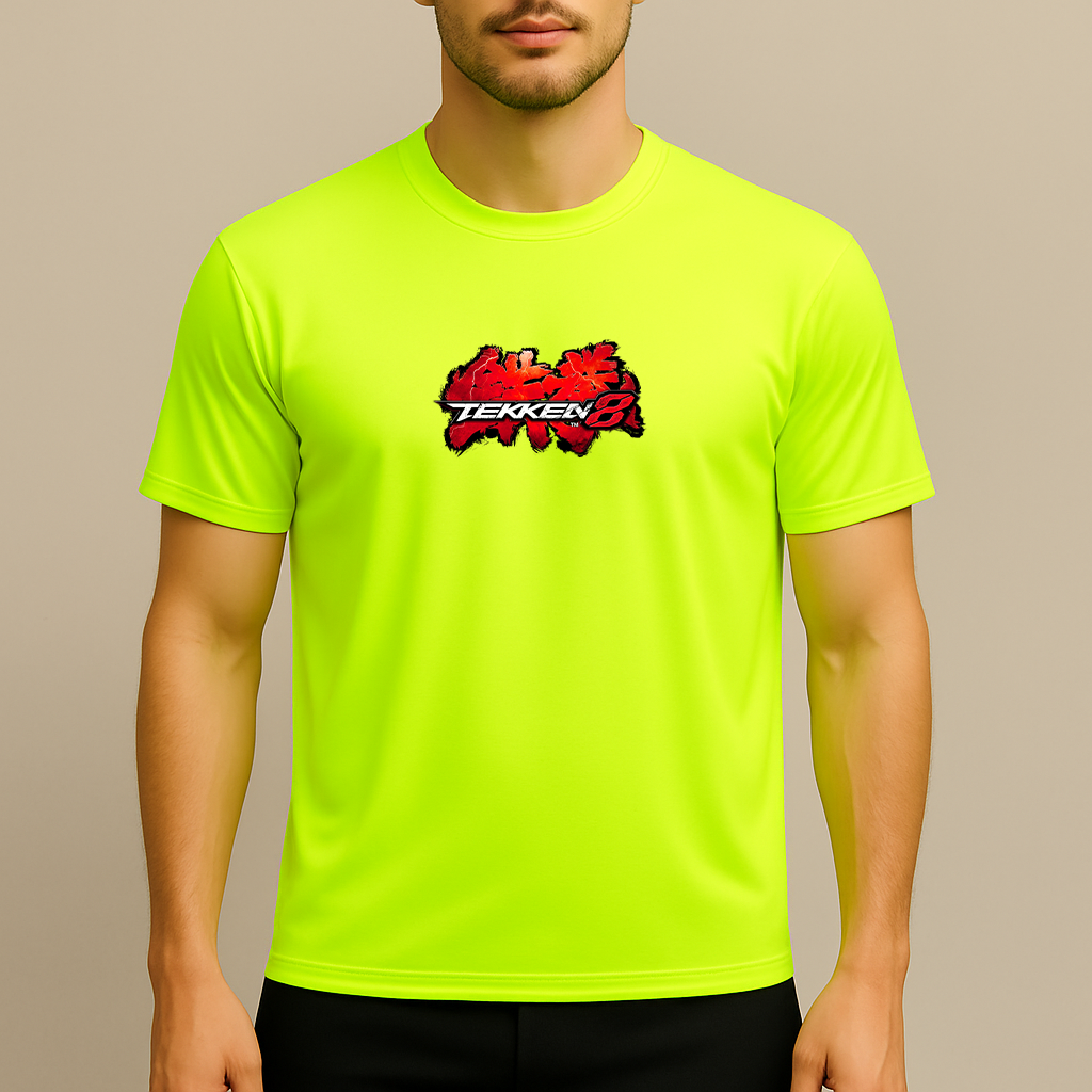 Men's Tekken 8 Game PS5 Polyester T-Shirt