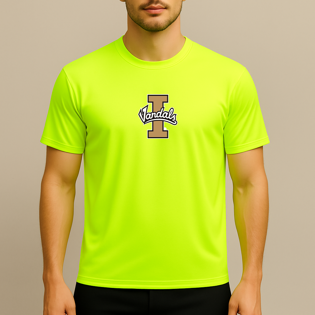 Men's Idaho Vandals Logo Polyester T-Shirt