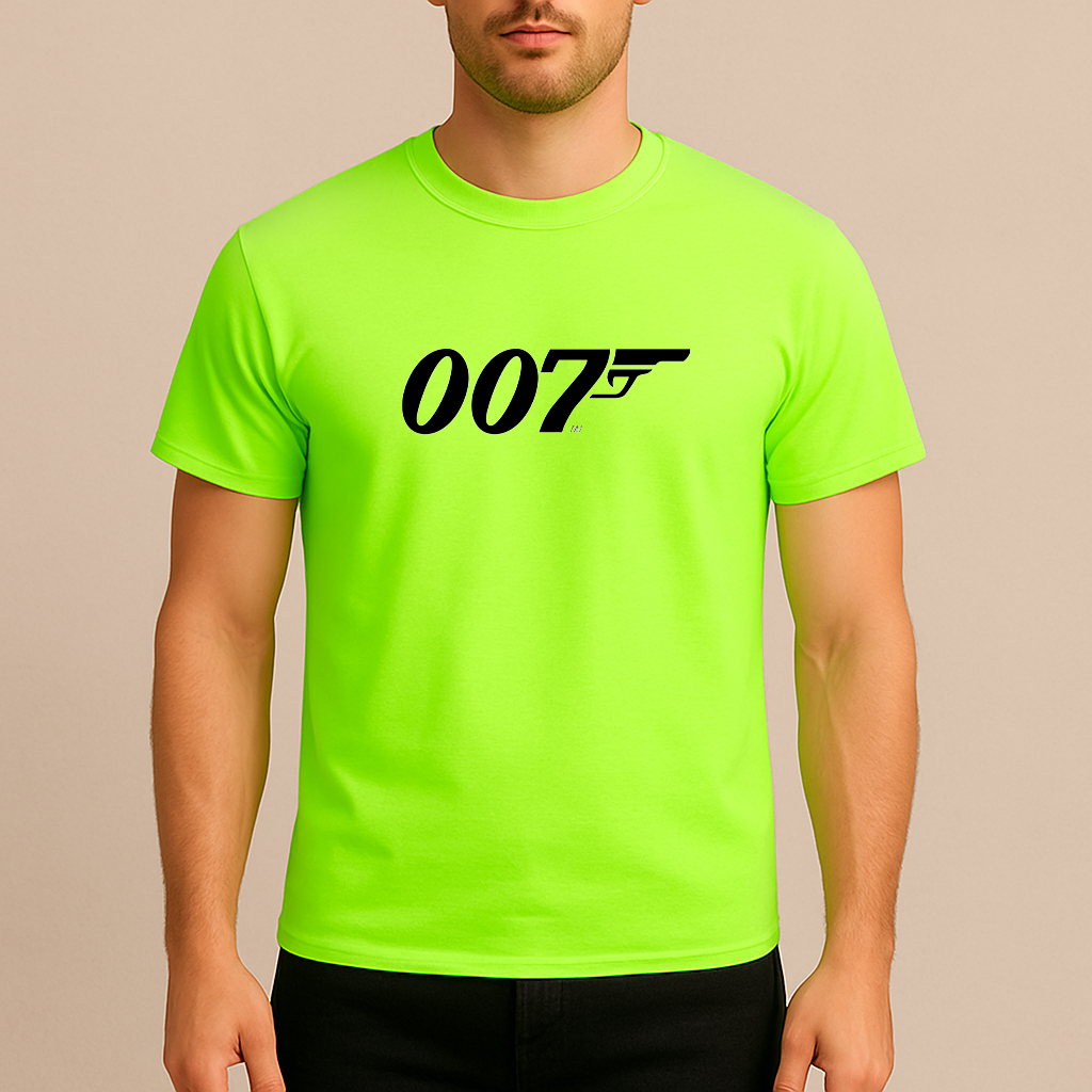 Men's 007 James Bond Movie Cotton T-Shirt