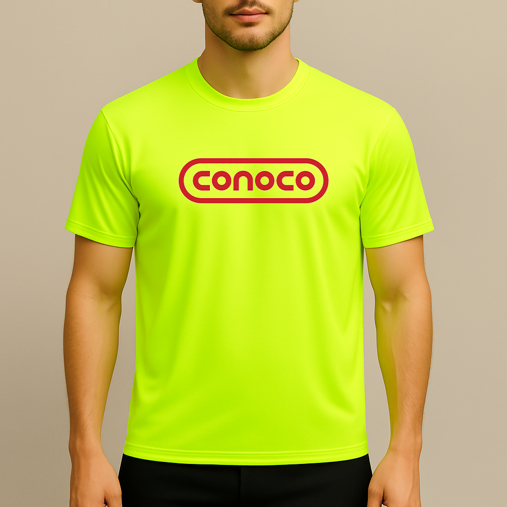 Men's Conoco Gas Station Polyester T-Shirt